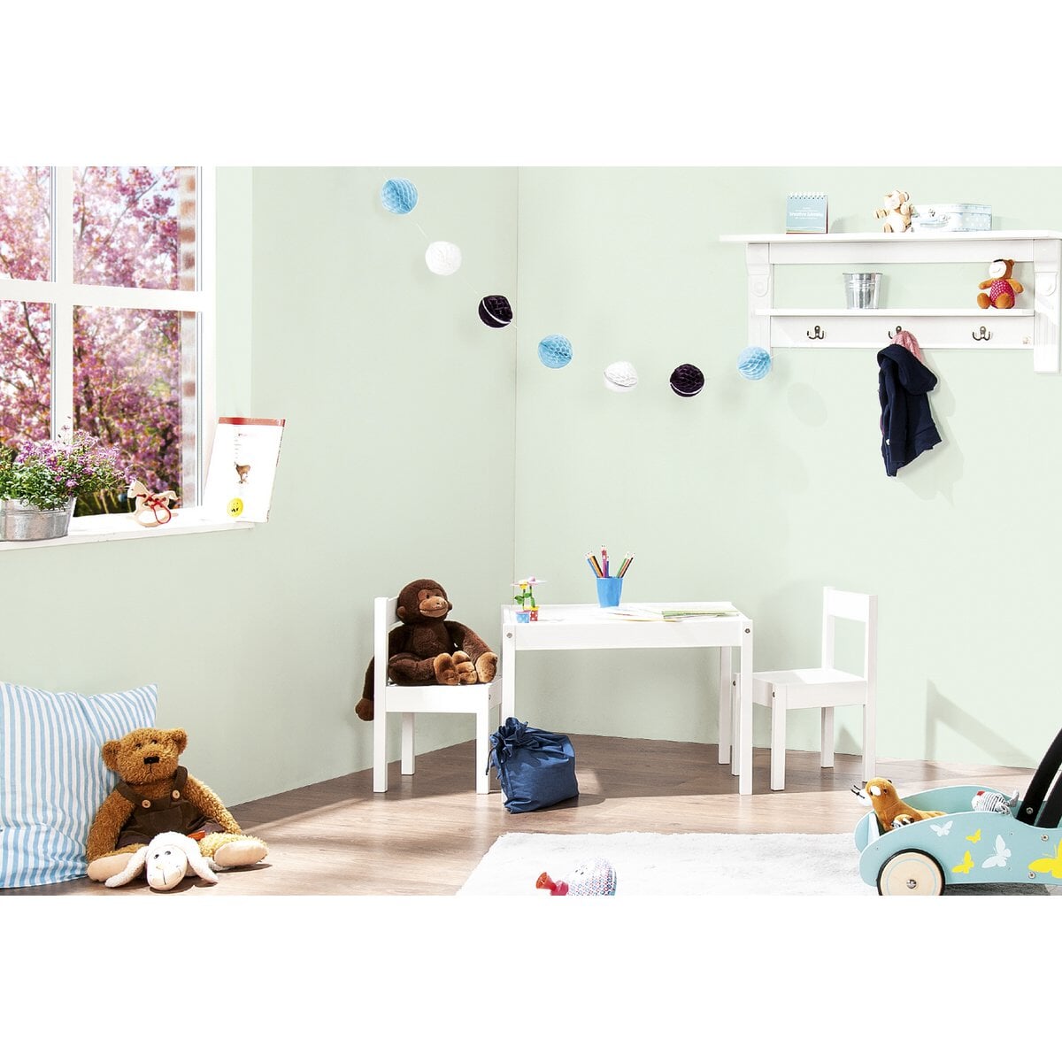 Pinolino Kindertafelset – 2 Stoelen & 1 Tafel Kinder tafelset Pinolino Kinderträume 