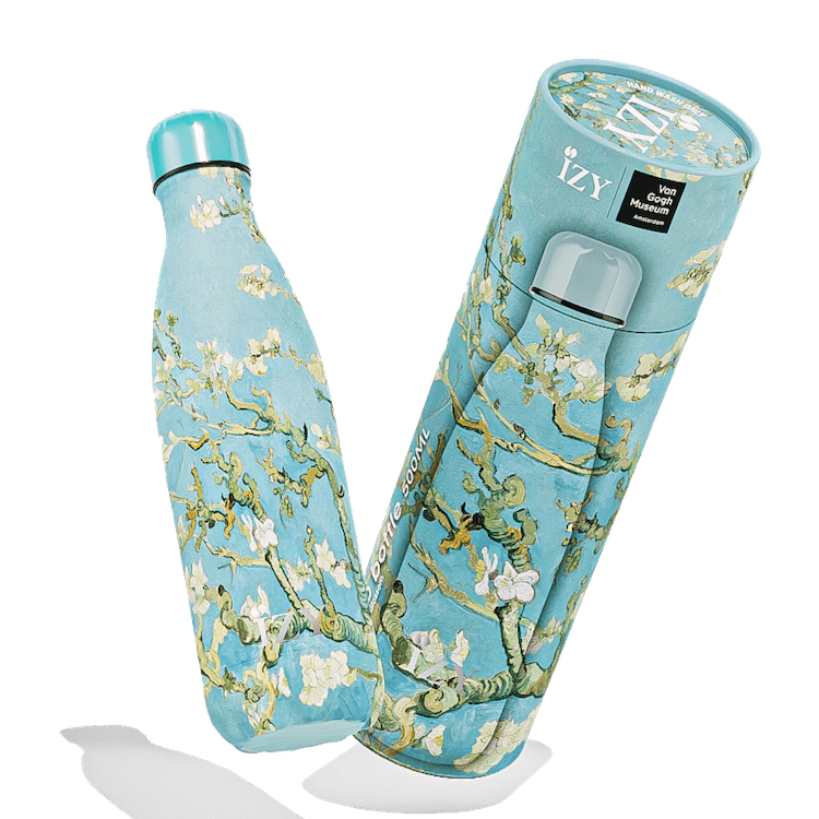 IZY Bottle - Amandelbloesem 500ML Van Gogh Collectie Thermosfles IZY Bottles 